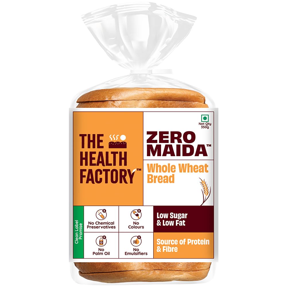 ZERO MAIDA WHOLE WHEAT BREAD 350 GM