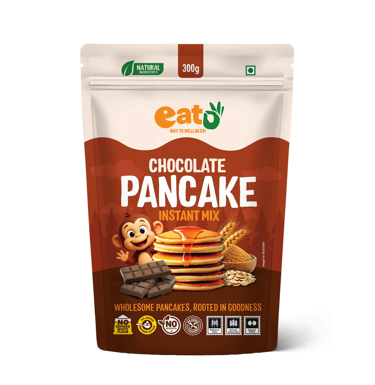 EAT5 CHOCOLATE PAN CAKE 300 GM