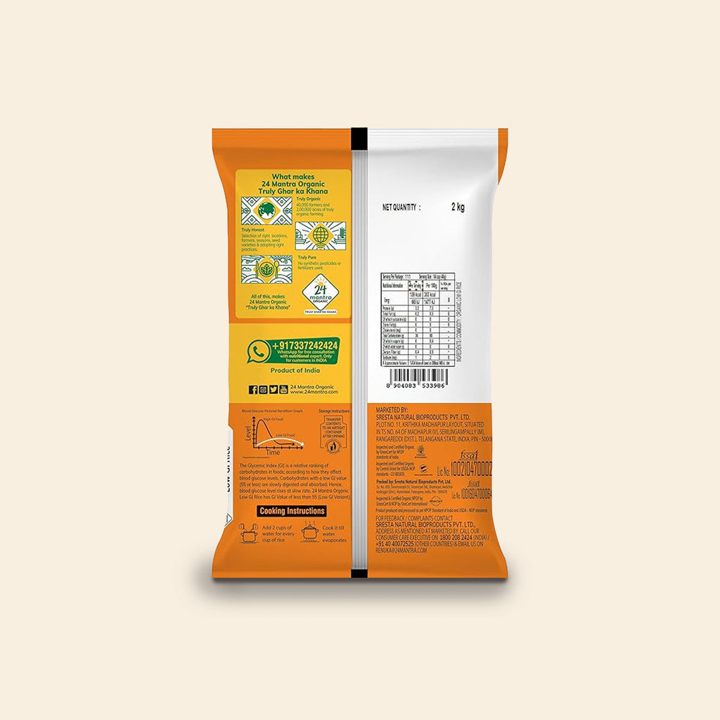 24 Mantra Low Gi Rice 2Kg