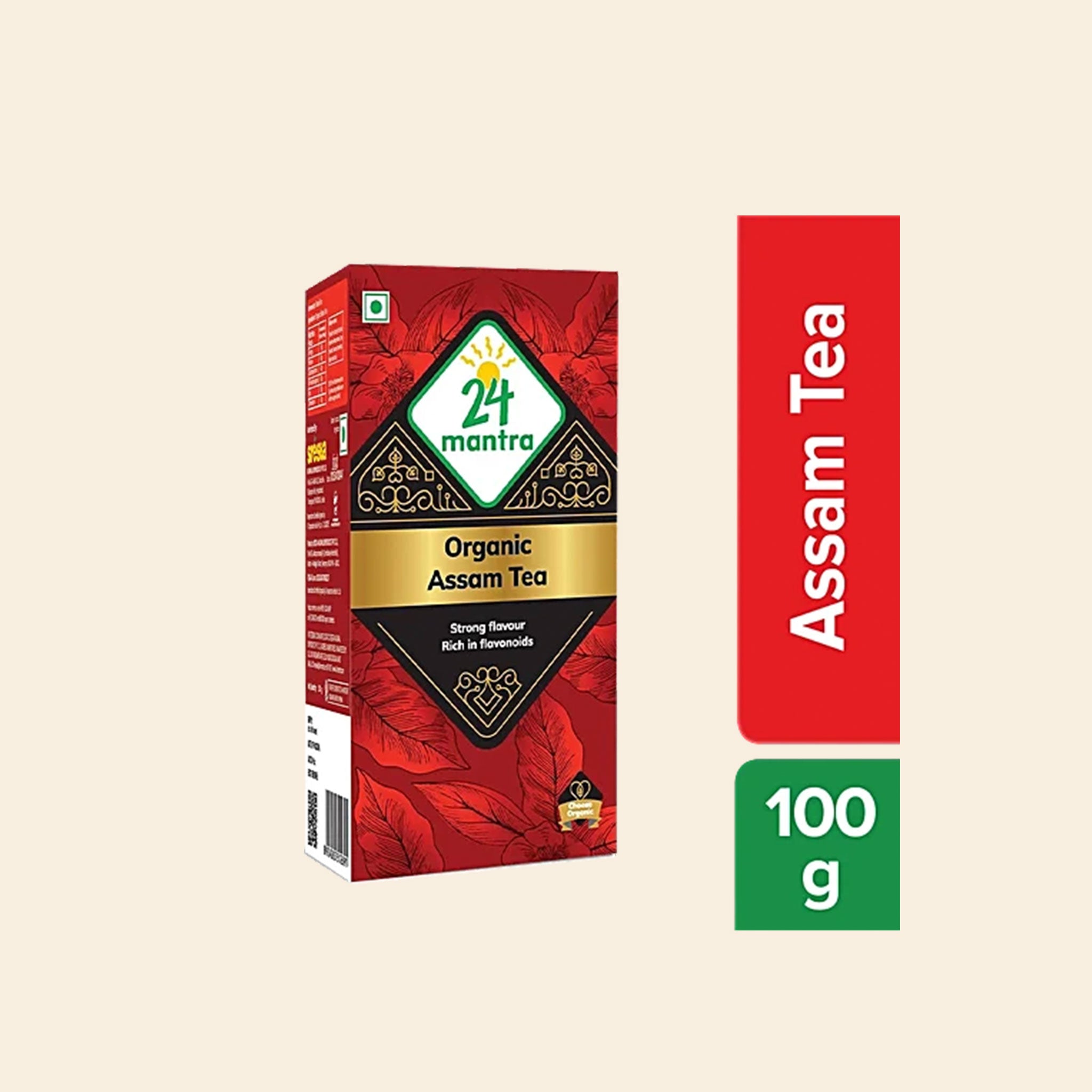 24 Mantra Organic Assam Tea 100 G