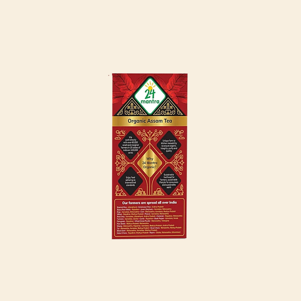 24 Mantra Organic Assam Tea 100 G