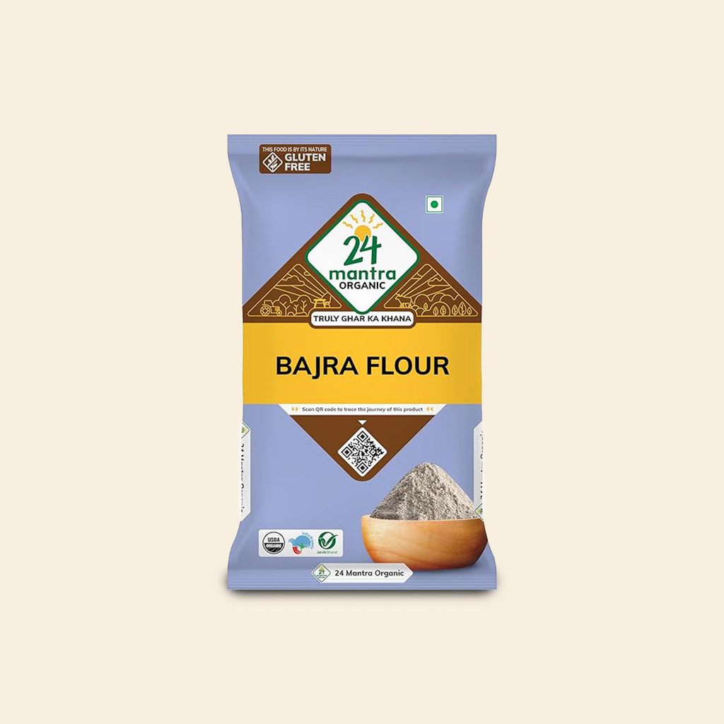 24 Mantra Organic Bajra (Pearl Millet) Flour