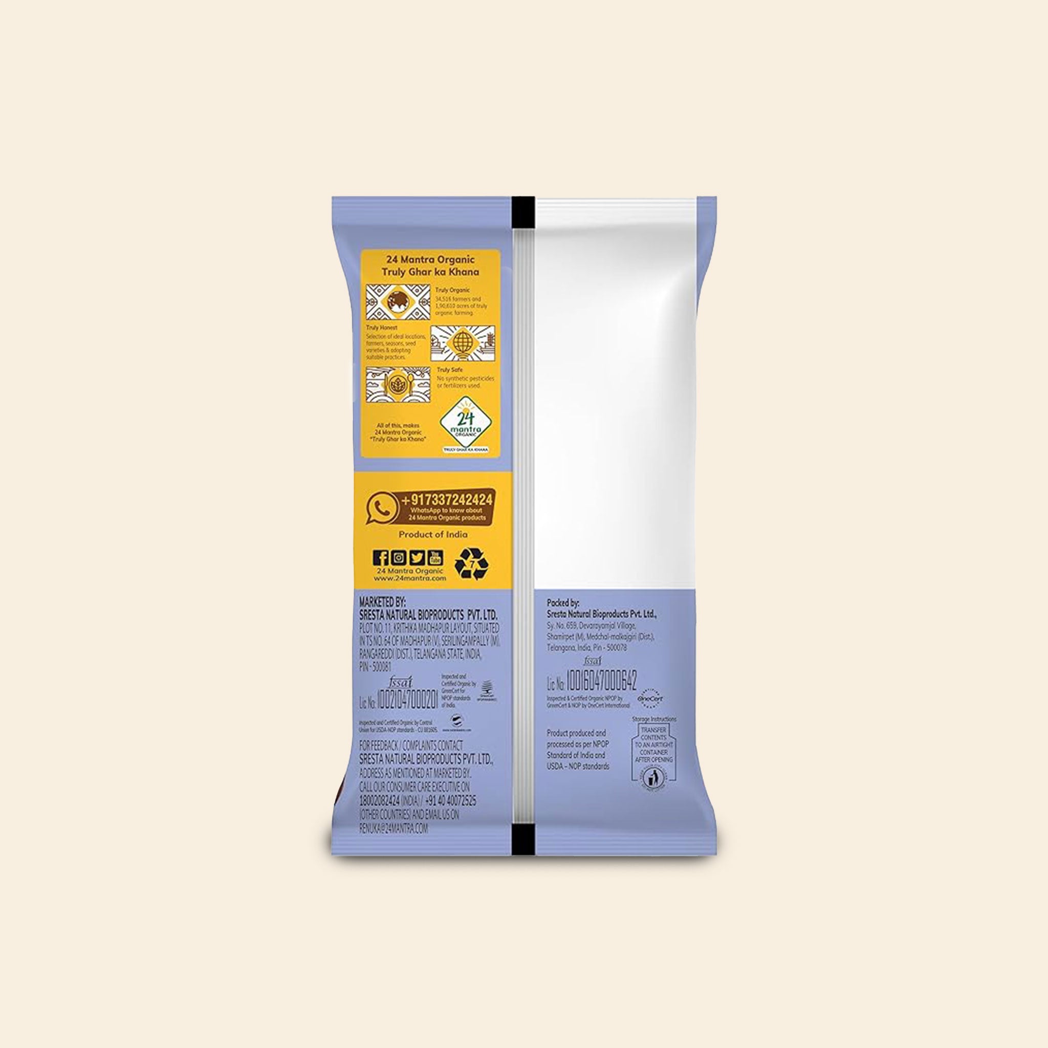 24 Mantra Organic Bajra (Pearl Millet) Flour