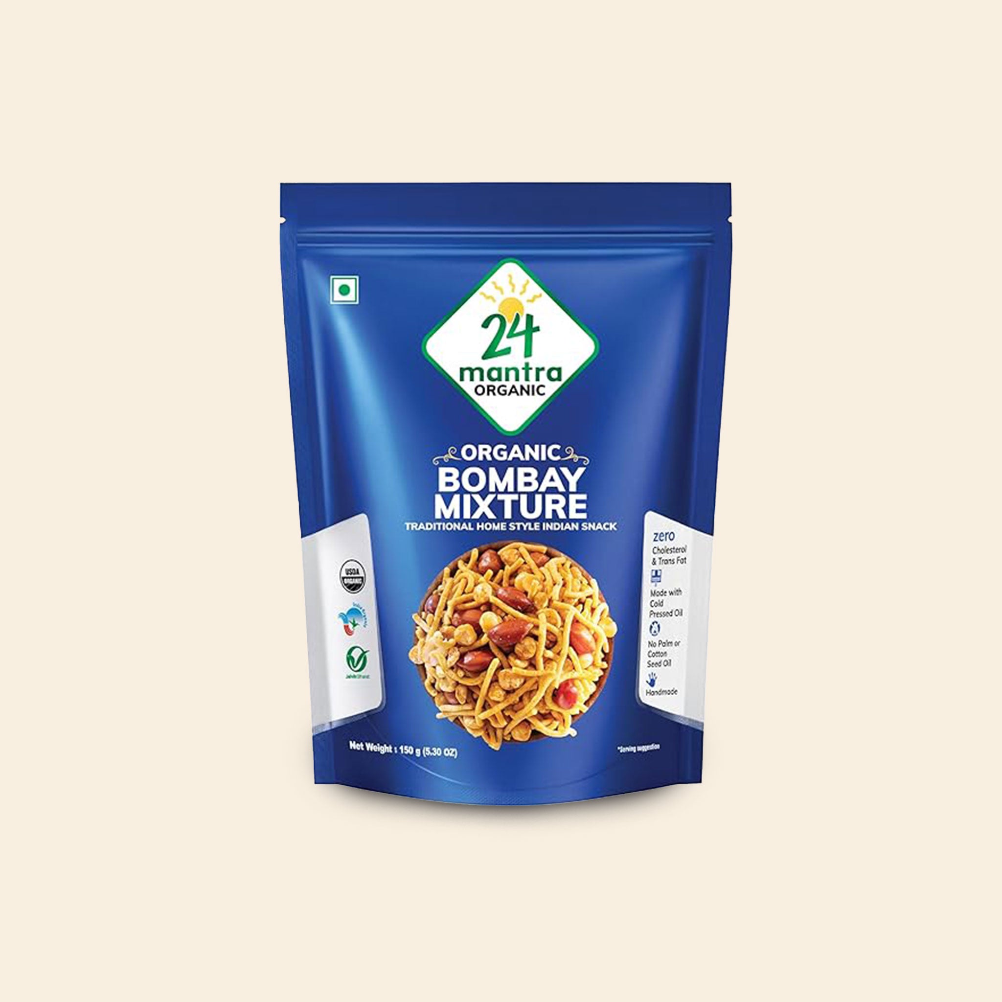 24 Mantra Organic Bombay Mixture 150Gm