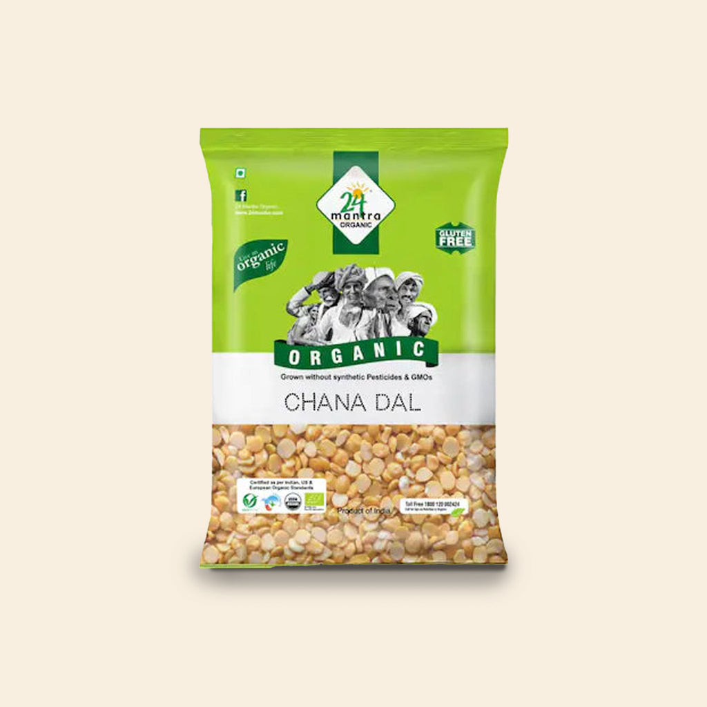 24 Mantra Organic Channa (Bengalgram) Dal 500 G