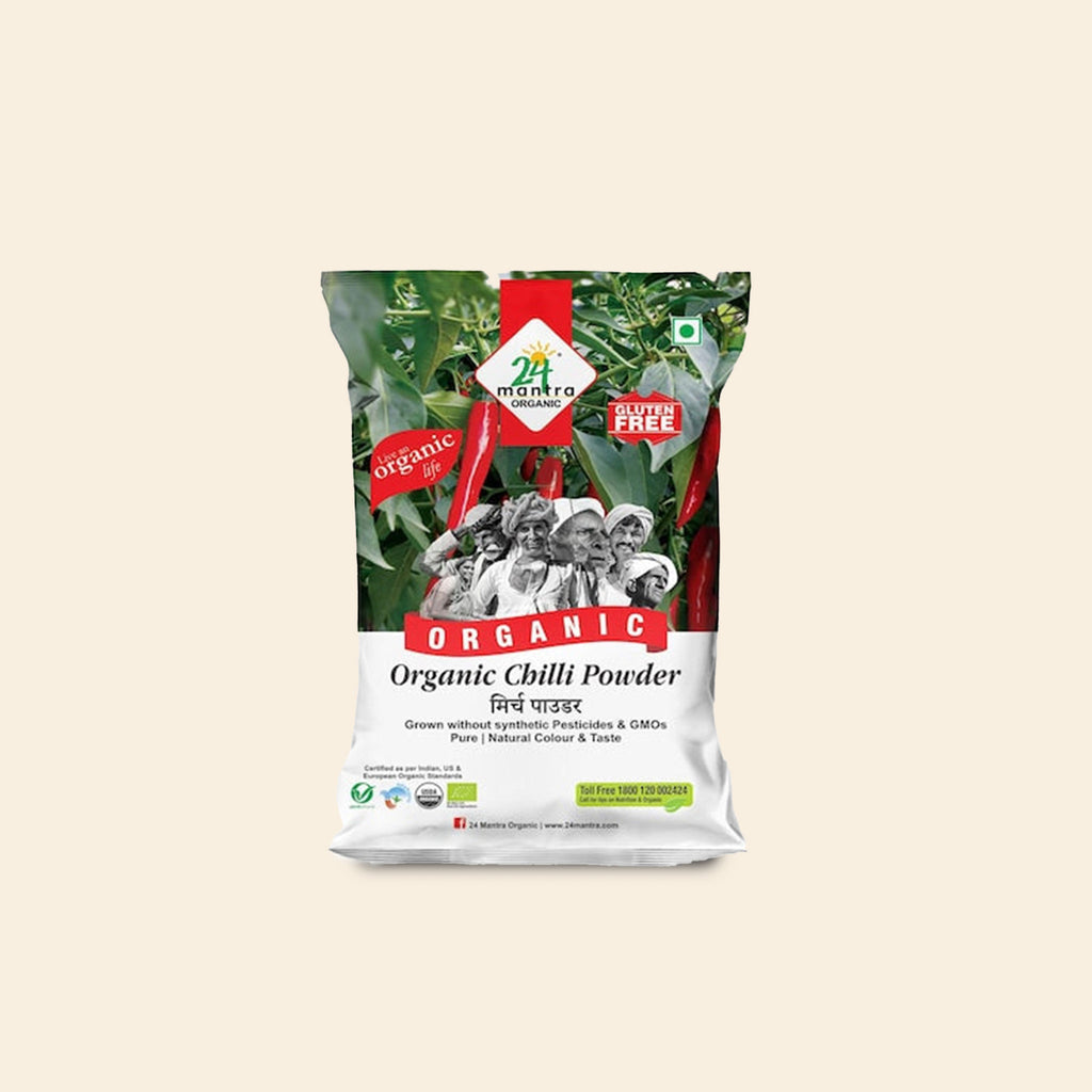 24 Mantra Organic Chilly Powder 100 G