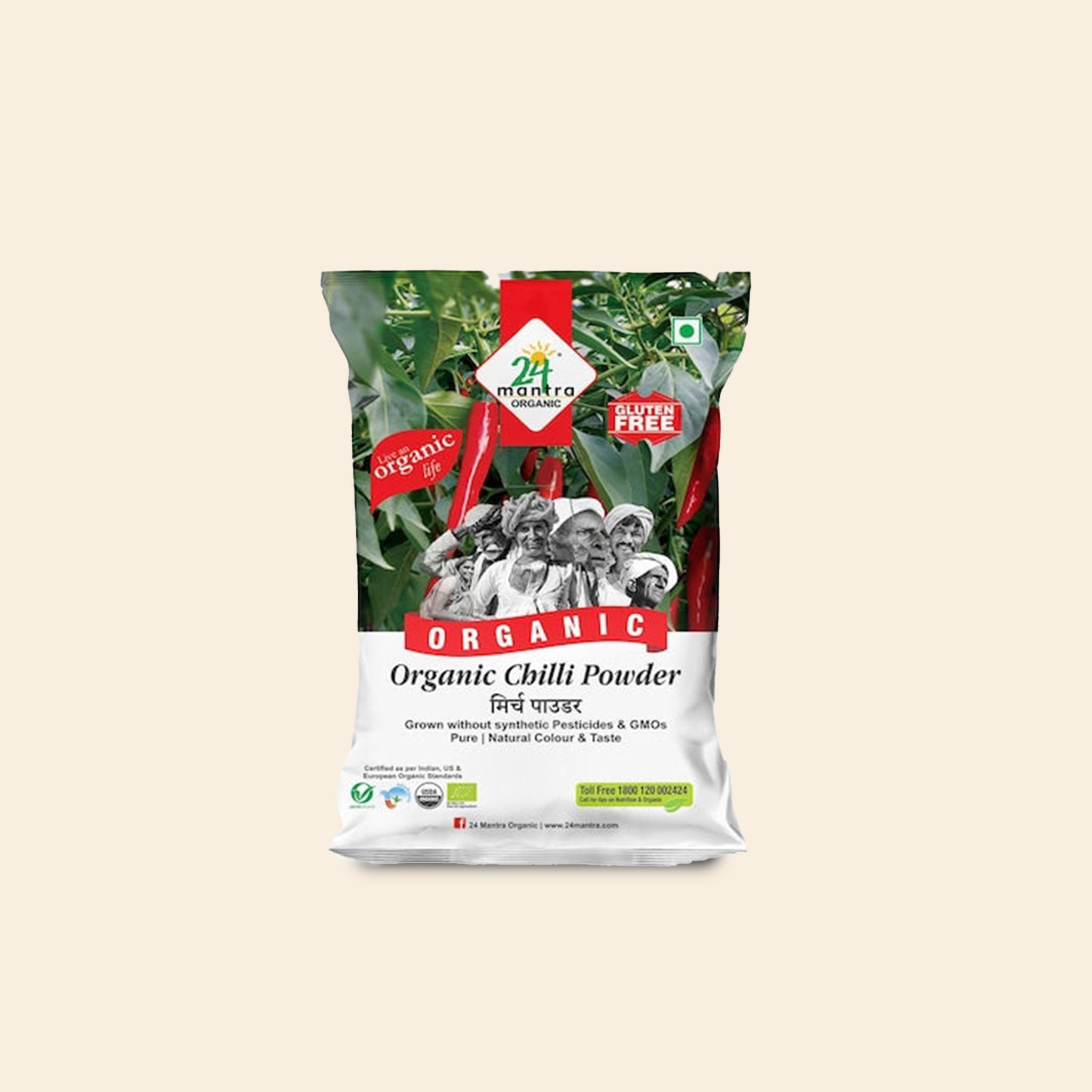 24 Mantra Organic Chilly Powder 100 G