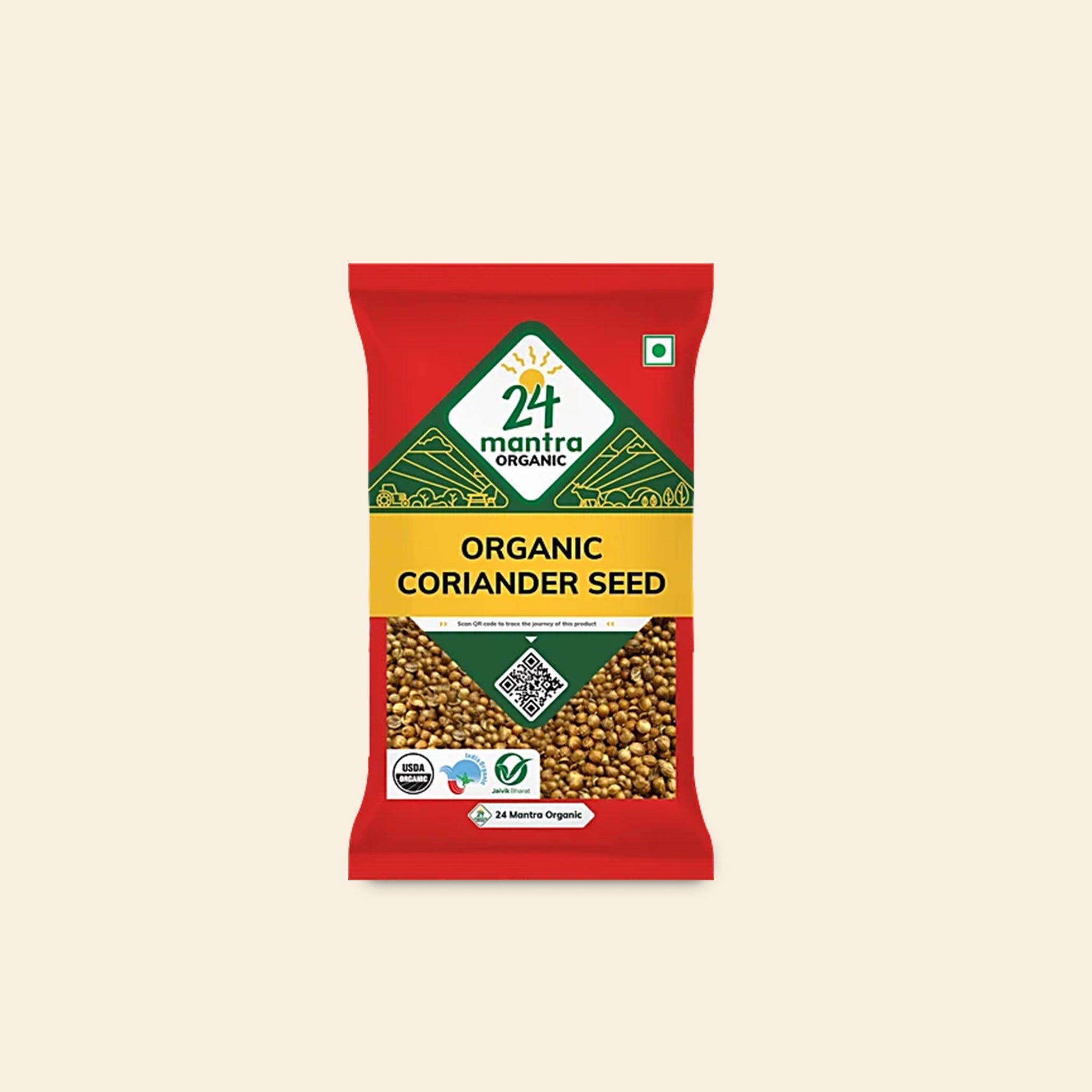 24 Mantra Organic Coriander Seed 100 G