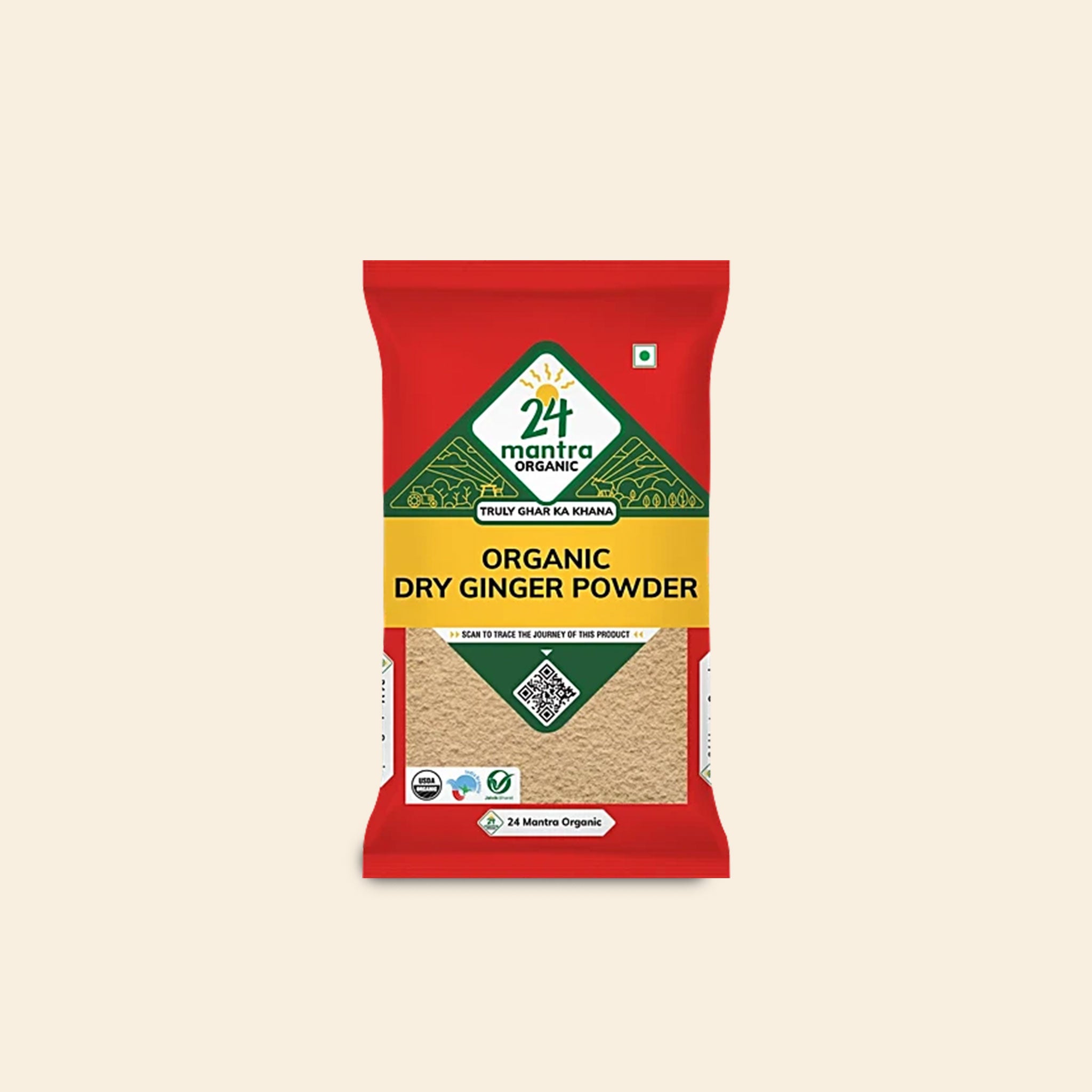 24 Mantra Organic Dry Ginger Powder 50 G