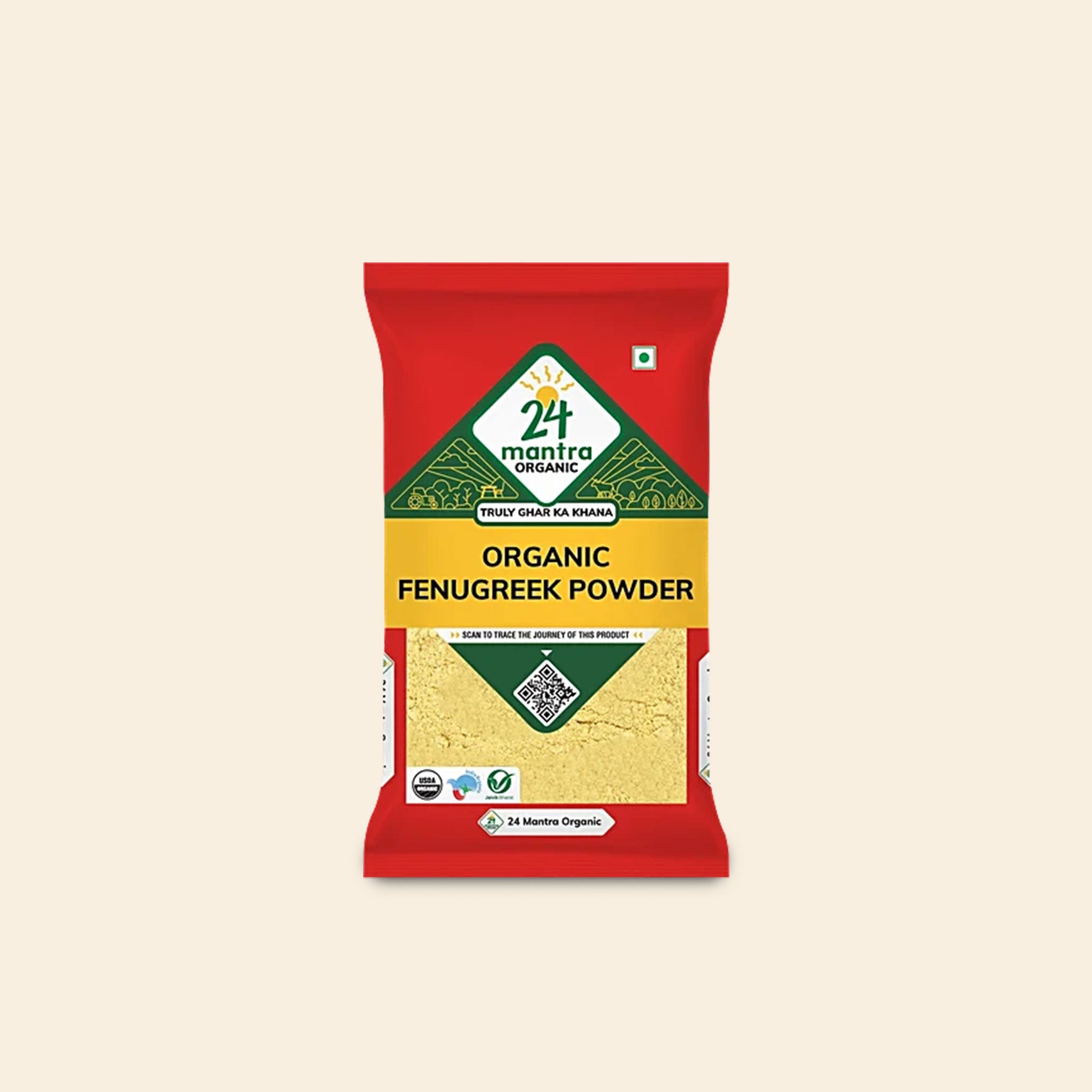 24 Mantra Organic Fenugreek Powder 100 G