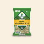 24 Mantra Organic Green Moong Dal Split 500 G