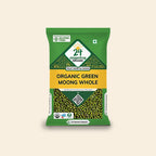 24 Mantra Organic Green Moong Dal Whole 500G