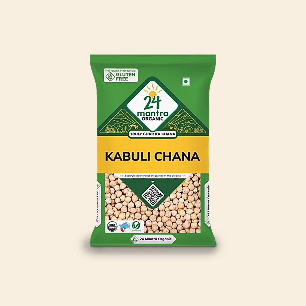 24 Mantra Organic Kabuli Chana 500 G