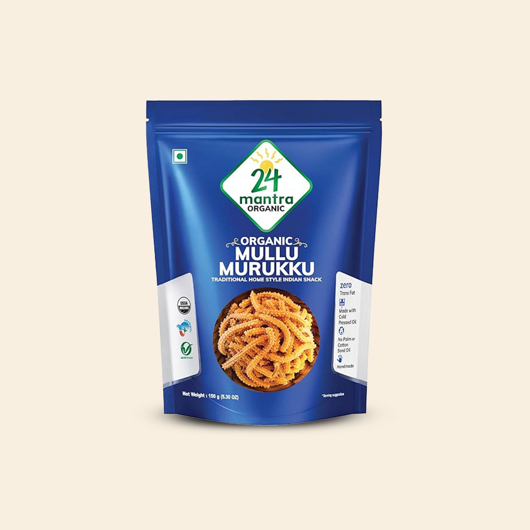 24 Mantra Organic Mullu Mrurkku 150 Gm