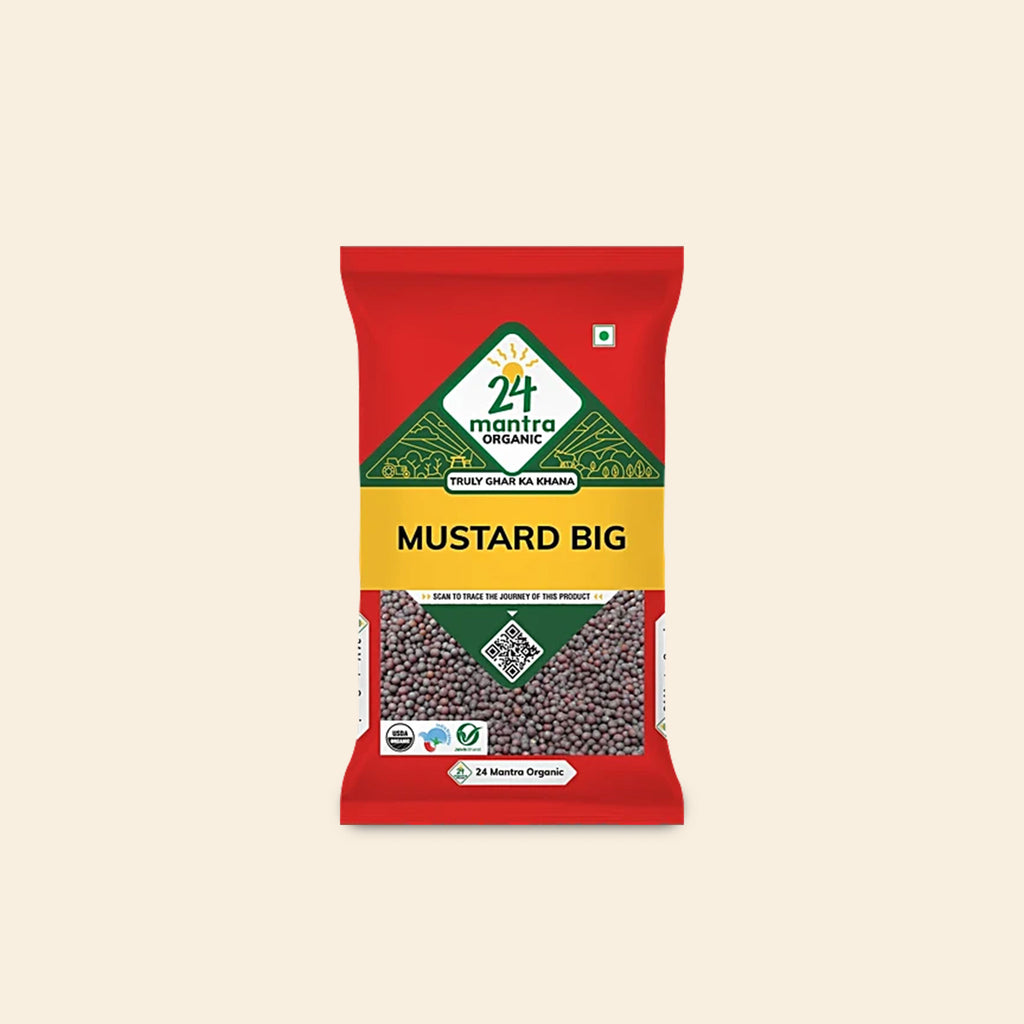 24 Mantra Organic Mustard Big 100 G