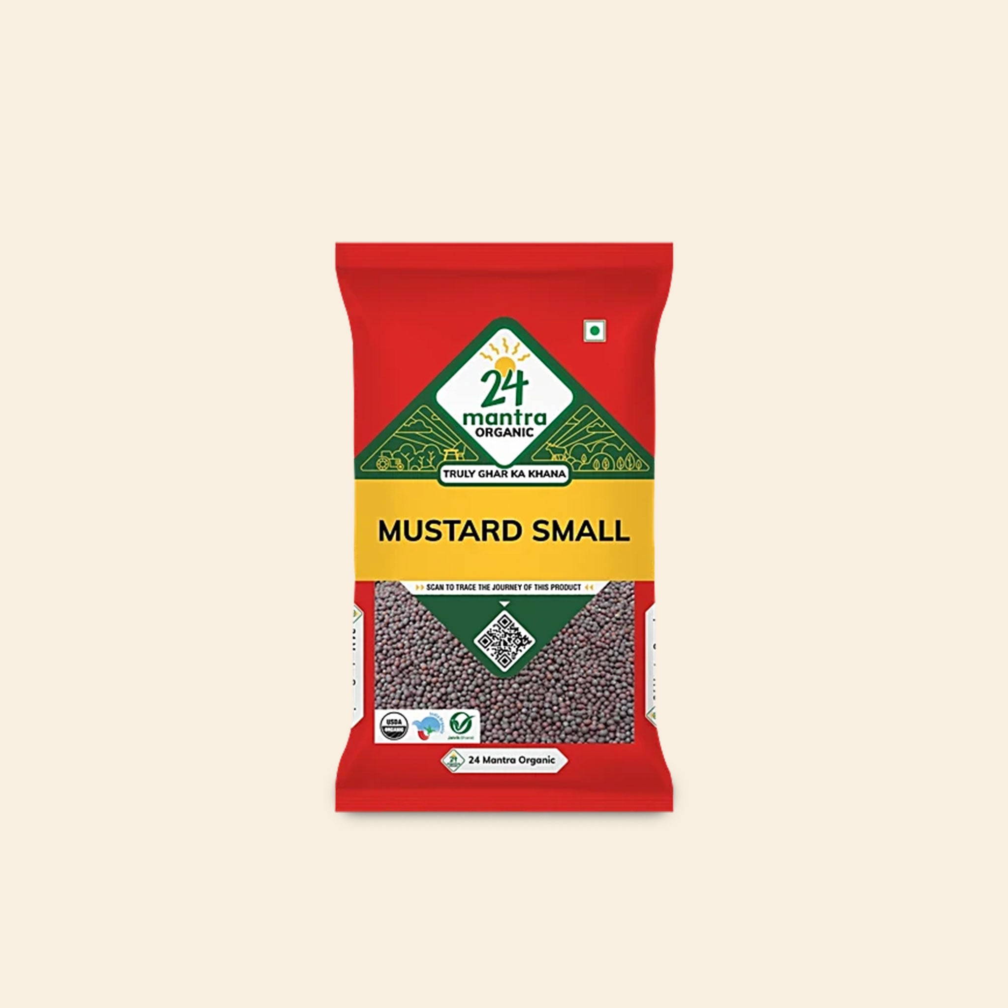 24 Mantra Organic Mustard Small 100 G