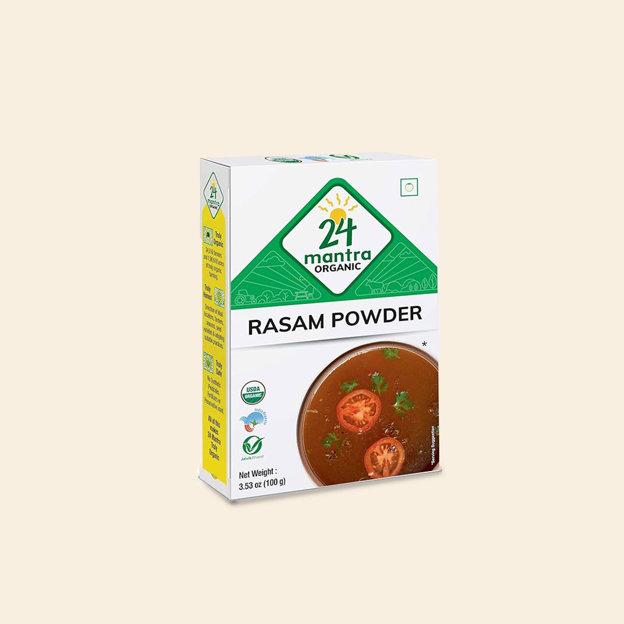 24 Mantra Organic Rasam Powder 100 G