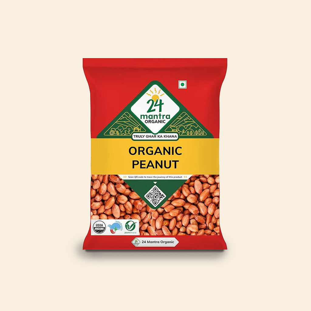 24 Mantra Organic Raw Peanut 1 Kg