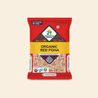 24 Mantra Organic Red Poha (Flattened Rice) 500 G
