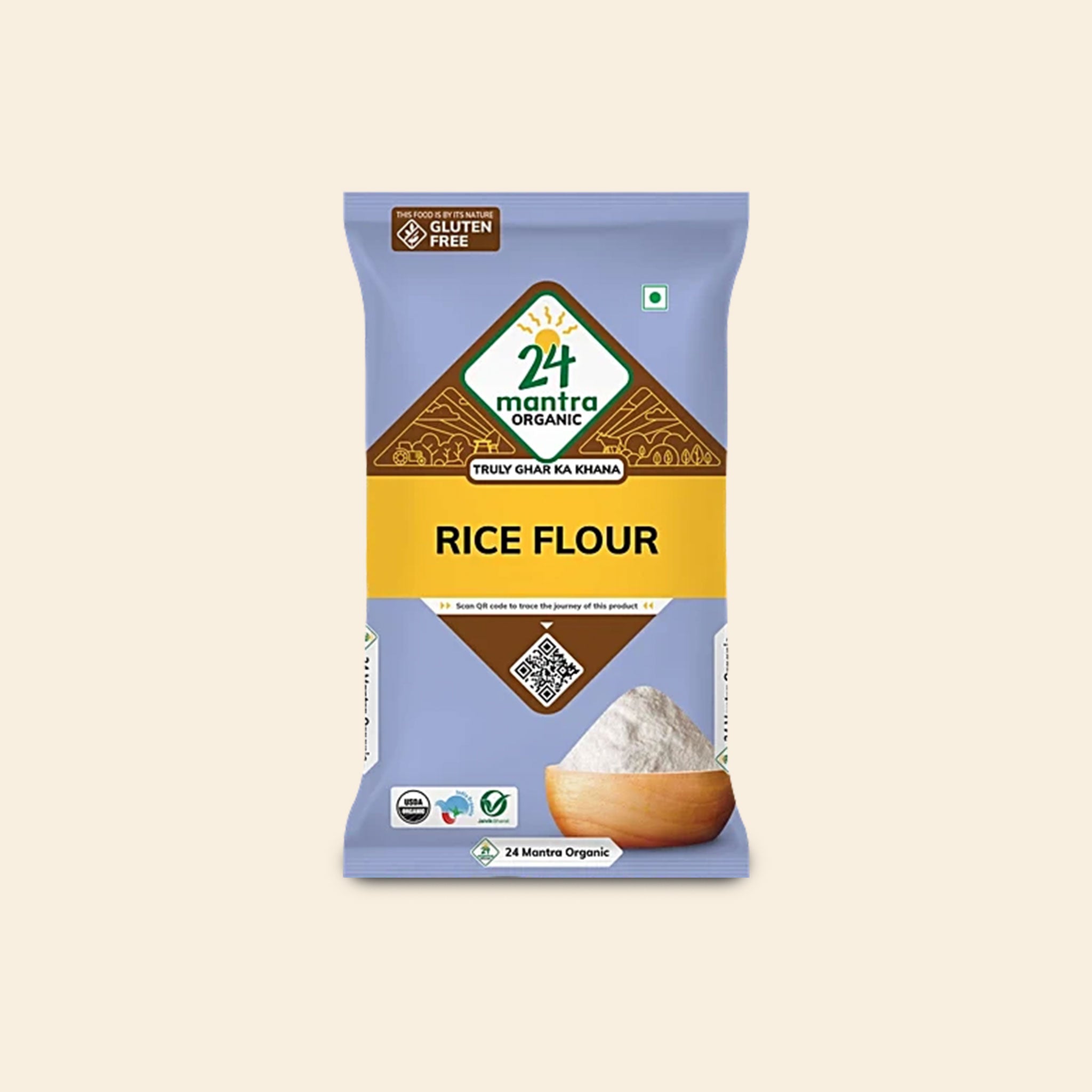 24 Mantra Organic Rice Flour 500 G