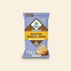 24 Mantra Organic Roasted Chana Bengal Gram Dal 500 G