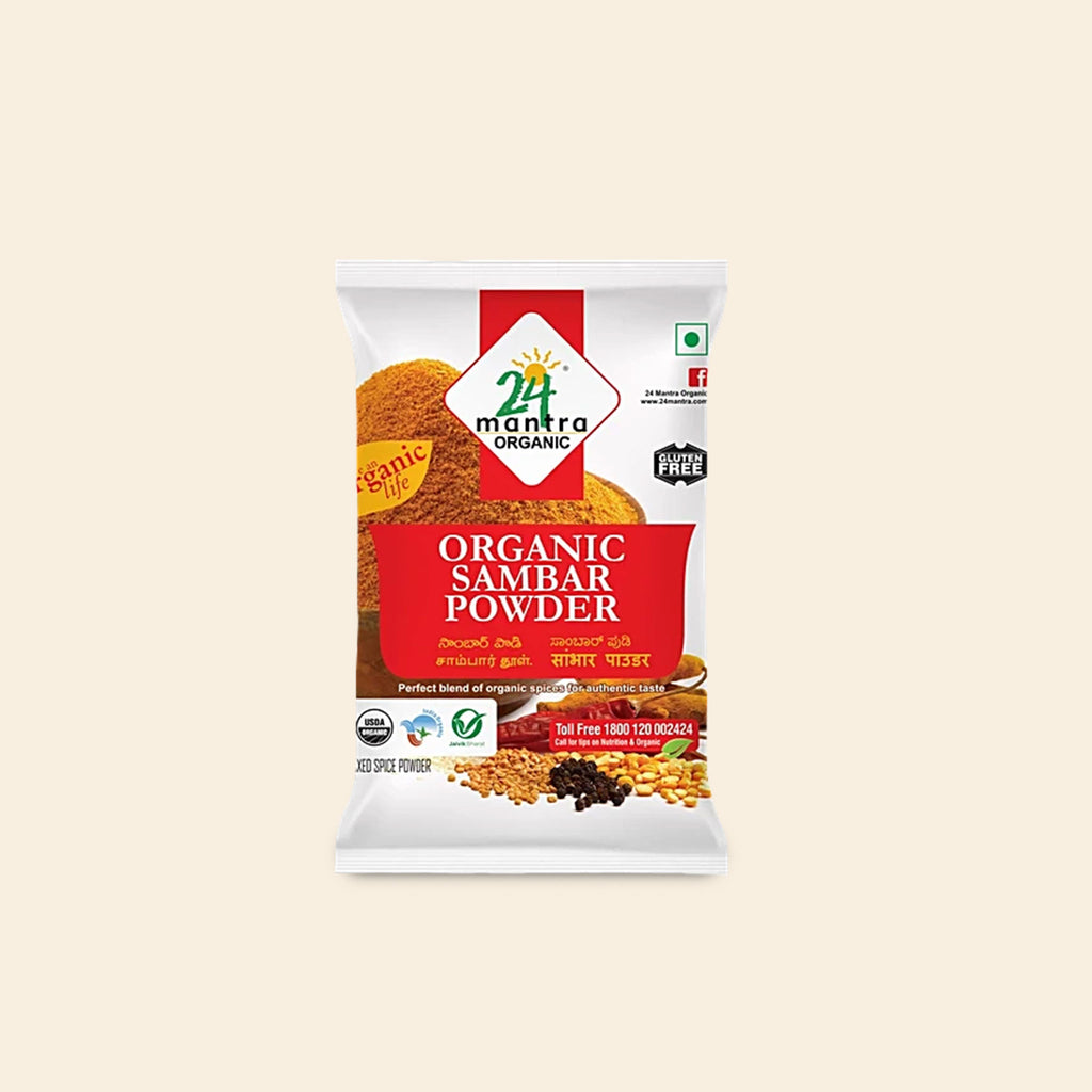 24 Mantra Organic Sambar Powder 100 G