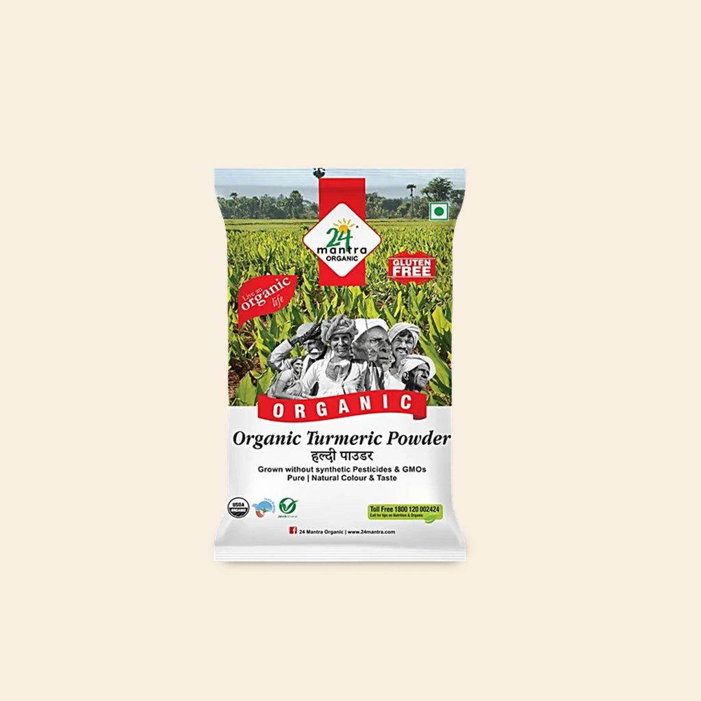 24 Mantra Organic Turmeric Powder 100 G