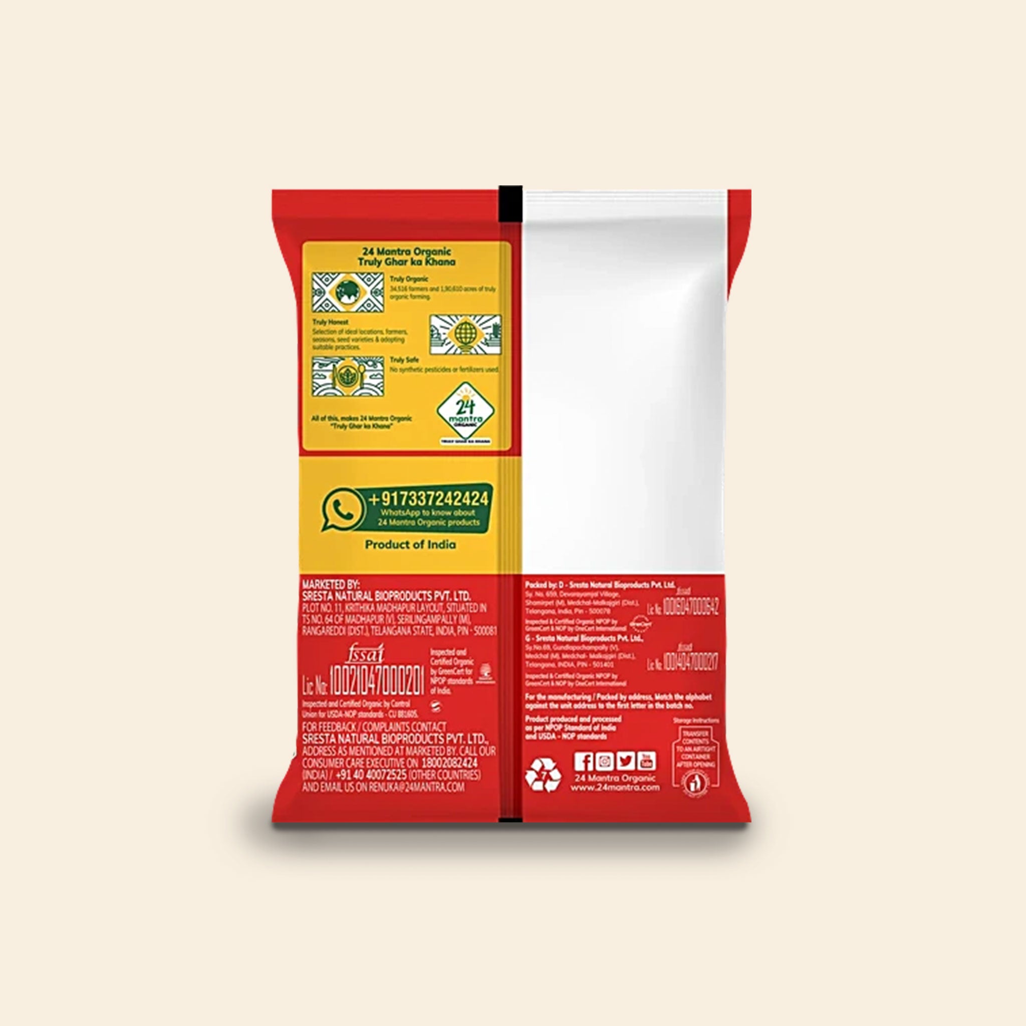 24 Mantra Organic Wheat Dhaliya 500 G