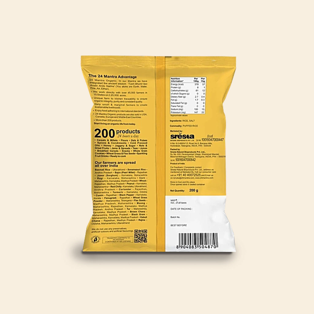 24 Mantra Puffed Rice 200 G