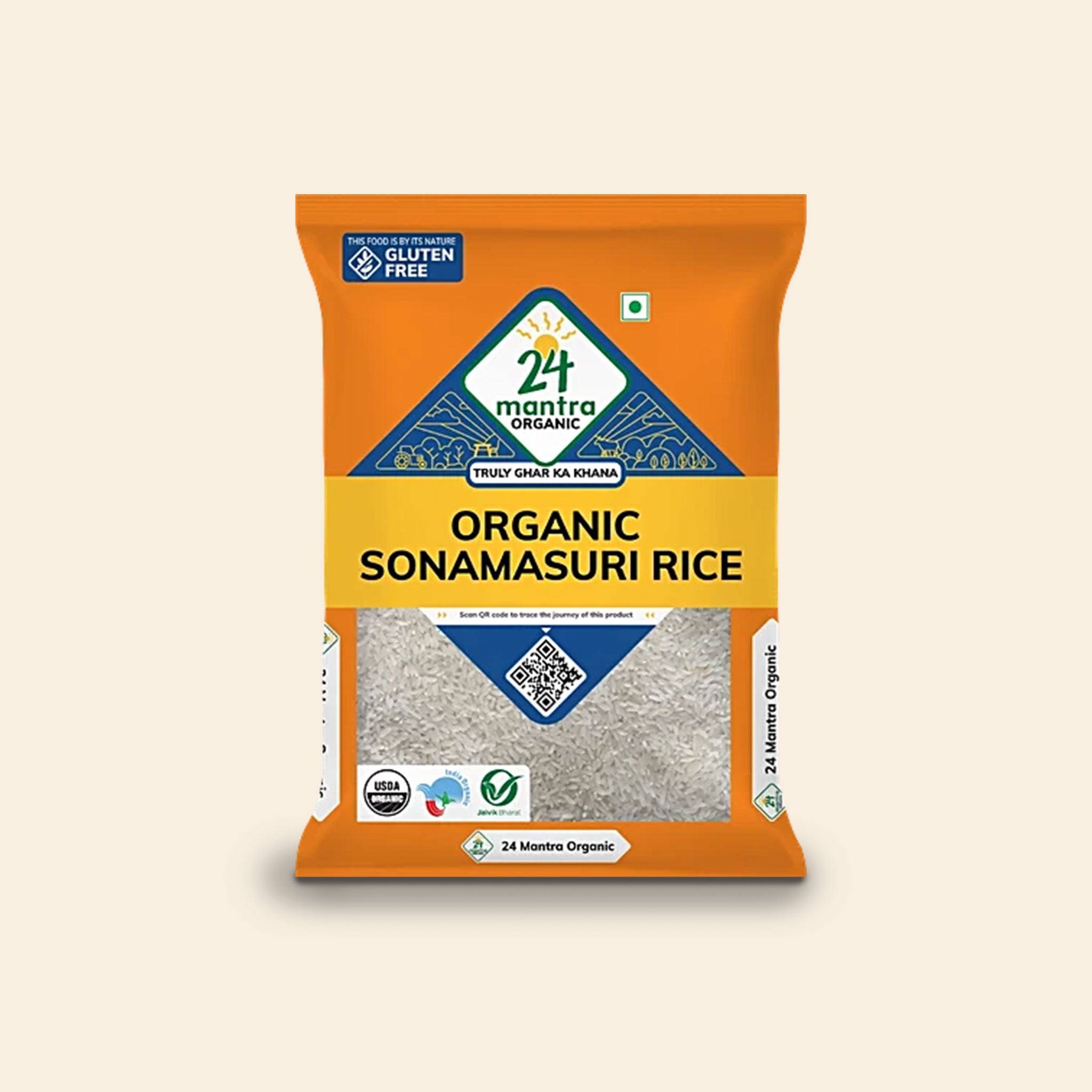 24 Mantra Sonamasuri Polished Rice 5 Kg