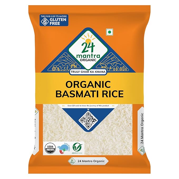 24 Mantra Basmati Rice Premium Polished 1 Kg