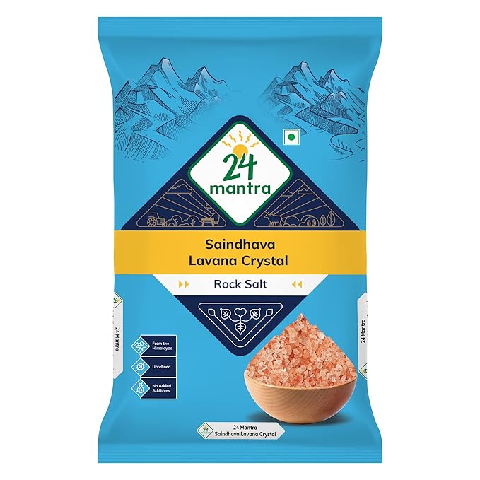 24 Mantra Himalayan Rock Salt 1 Kg
