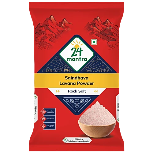 24 Mantra Himalayan Rock Salt Powder 1 Kg