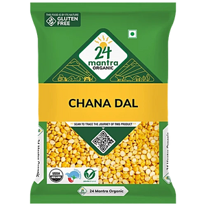 24 Mantra Organic Channa (Bengalgram) Dal 1 Kg