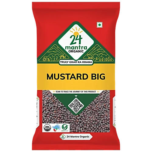 24 Mantra Organic Mustard Big 100 G