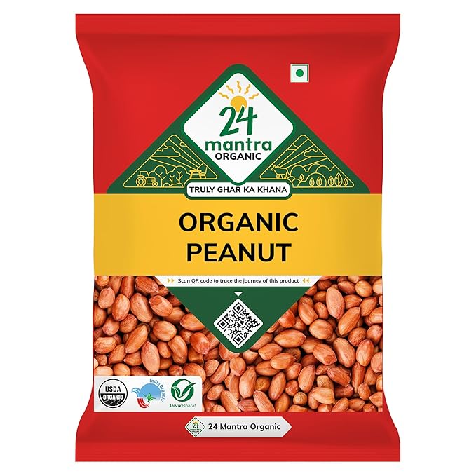 24 Mantra Organic Raw Peanut 1 Kg
