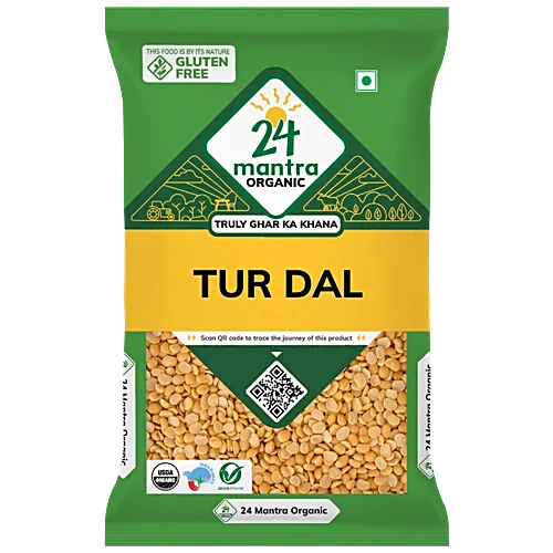 24 Mantra Organic Tur Dal 500 G