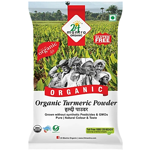 24 Mantra Organic Turmeric Powder 100 G