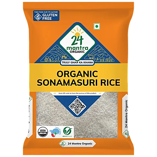 24 Mantra Sonamasuri Polished Rice 5 Kg