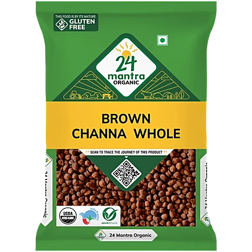24 Mantra Organic Brown Channa 1 Kg