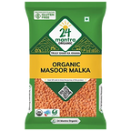 24 Mantra Organic Masoor Malka 500 G