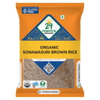 24 Mantra Organic Sonamasuri Semi Brown Rice 1 Kg
