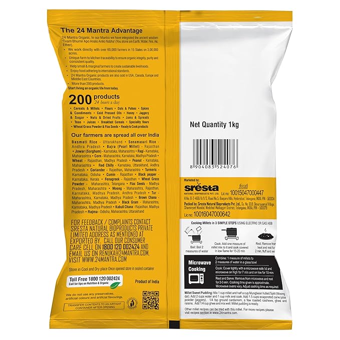 24 Mantra Foxtail Millet 1 Kg