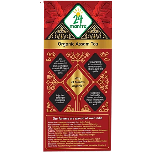 24 Mantra Organic Assam Tea 100 G