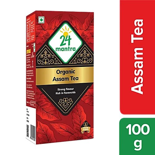24 Mantra Organic Assam Tea 100 G