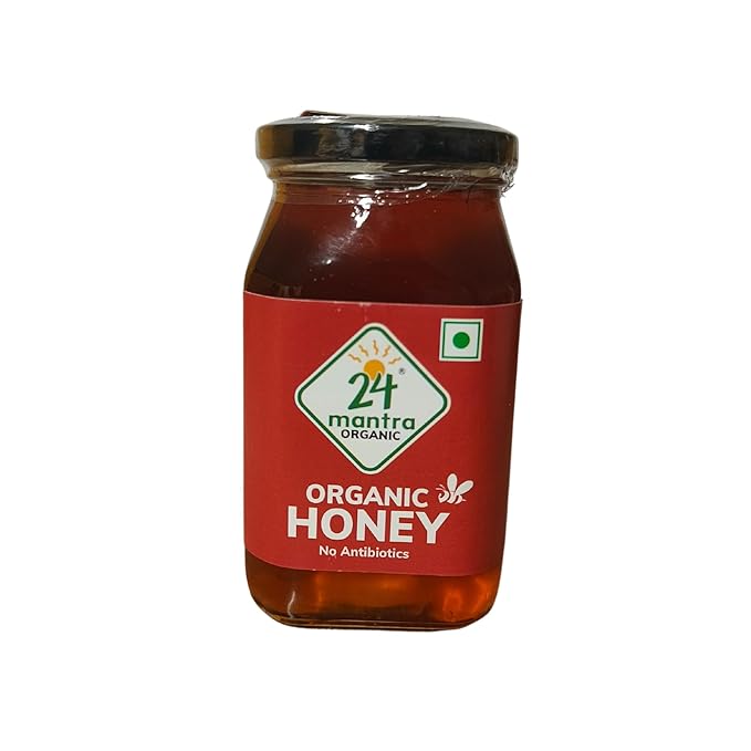 24 Mantra Organic Himalayan Multiflower Honey 500 G