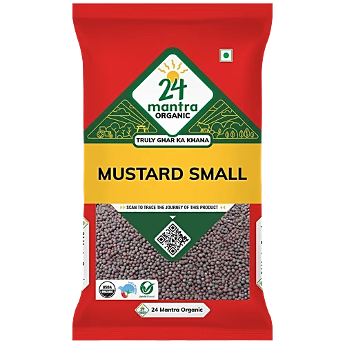 24 Mantra Organic Mustard Small 100 G
