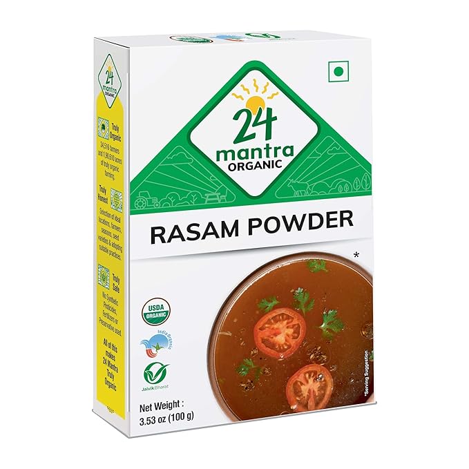 24 Mantra Organic Rasam Powder 100 G