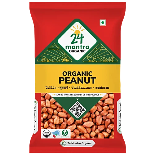 24 Mantra Organic Raw Peanut 500G