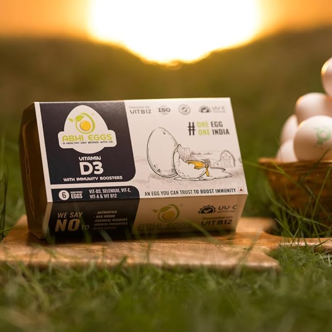 Abhi Foods Vit D3 With Immunity Boosters - Pack Of 6